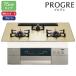 [N3S25PWASFSTEC]no-litsu встроенный плитка PROGRE( Progres ) 75cm ширина / пропан S*FLAT золотистый, цвет шампанского gala Stop NORITZ