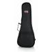[A]GATOR* сопрано укулеле для *gig сумка *10mm накладка ввод * gator * ручная сумка / рюкзак / плечо * держать person 3 в соответствии * нейлон * черный 