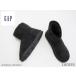 GAP Gap GPL32353 выдерживающий скользить все боа обратная сторона водоотталкивающий симпатичный очень популярный простой pekos способ La ботинки чёрный 23.0cm~25.0cm