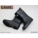 SALE / GAME 1111-01 влагостойкая обувь модный простой мягкость BG сапоги чёрный 19.0cm~24.0cm <27%OFF>