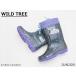 SALE / WILD TREE wild tree 2014 с чехлом Star рисунок Kids Junior cup стелька G сапоги фиолетовый 17.0cm~24.0cm<21%OFF>