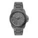 Fossil Men's Bronson Quartz Stainless Steel Three-Hand Watch, Color: Black (Model: FS5940)¹͢