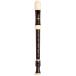 AULOS(au Roth ) symphony soprano recorder german type 502B(G) black, ivory 