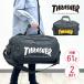  сумка "Boston bag" .. путешествие мужчина .61L большая вместимость 3.4 день THRASHER принт Logo fire - Logo большой большой водоотталкивающий симпатичный мужской Junior ученик начальной школы ученик неполной средней школы 
