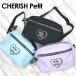  сумка на плечо девочка lrj-511(g671797)CHERISH Petit che lishupetito раунд Logo Heart ширина type наклонный .. Kids Junior модный симпатичный 