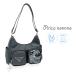  сумка на плечо Kids девочка чёрный pi licca non no Heart точка лента путешествие U type плечо наклонный ..B6 соответствует модный mqh-513