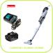  специальная цена / Makita 18V заряжающийся фильтр CL286FDZW( белый )+BL1830B+DC18WC ( корпус +3.0Ah батарея 1 шт. + зарядное устройство )[ Cyclone цельный / одним движением переключатель ]V