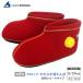 �N���b�c ���炩������� ���p�V���[�g�^�C�v ���b�h S�T�C�Y 24cm �C�̍���13cm ���p�^�C�v�̓������ FOOT CLOZ HY-603-RD-S �ԐF