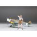 H-4536318880080 �t�@�C�����[���h �𑕃��g�� 1/35 Rosa(���[�U) w/1/72�X�P�[�� Bf109 F-4 trop