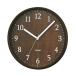 W-742BR-Z Noah точный MAG настенные часы .(azsa) Brown цвет 