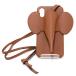 LOEWE Loewe iPhone кейс X/XS для дыра грамм Elephant язык машина f с ремешком .s муфта . кейс [ б/у ]