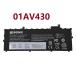  Lenovo ноутбук аккумулятор Lenovo ThinkPad X1 Carbon no. 5 поколение (2017) no. 6 поколение (2018) 01AV430 01AV494 11.58V 57Wh сменный встроенный аккумулятор 