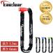 bai clock chain lock all 4 color key chain length 1500mm number square 6mm high endurance cylinder anti-theft key lost . made 