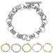  браслет цепь женский мужской хирургический из нержавеющей стали man teru раунд pig нос якорь futoshi . широкий ... добрый металл аллергия соответствует 