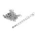  adjuster chain surgical made of stainless steel parts metal fittings only 5 piece set 5cm extension necklace parts low metal allergy correspondence 