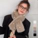  пелерина женский осень-зима нежный поддельный жемчуг имеется muffler полиэстер искусственный мех сверху товар женщина казаться чёрный 
