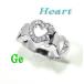  оригинальный германий Heart кольцо 