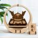  Boys' May Festival dolls helmet frame attaching wooden desk size width approximately 20cm width compact Mini size helmet decoration armour decoration .. helmet the first .. Boys' May Festival dolls 001