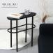  боковой стол железный тонкий модный современный черный вход полка витрины 20cm ночной столик Mini стол чёрный sti-58. покупка 