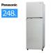  б/у / закрытый принимая во имеется Panasonic 2 двери рефрижератор 248L долгое время 90 день гарантия 21-22 год производства NR-B251T shining silver shining silver / стандартный 