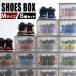  shoes box clear shoes storage box type 8 piece set M size stylish shoes case door attaching compact start  King shoes storage shelves sneakers approximately width 25 depth 36 cm