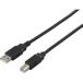  Buffalo USB2.0 A to B кабель 2.0m черный 