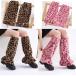  гетры женский леопардовый рисунок леопардовая расцветка защищающий от холода холодозащитный нога покрытие теплый симпатичный 