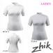  The ik lady's eko Spandex Spandex Short sleeve top DTP-0067-W