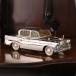 [ Toyopet * Crown * Deluxe ] silver made miniature model car 1959 year North America large land width . memory AC45