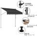�I�[�j���O �I�[�j���O�e���g �� 150/200/250/300/350cm �L�k�^�C�v ���悯 ������莮 �T���V�F�[�h �Ђ��� �蓮 �A�[���L�k�^�C�v �I�[�j���O���� �J�悯 ���� �֘A�摜5