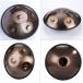 �n���h�p���h�����y�� handpan drum �n���h�p���j�Z��6�m�[�g D�}�C�i�[ �\�t�g �n���h�p���o�b�O/�n���h�p���}���b�g2�t�� ���S�҂ɓK���Ă��܂� (�S�[���h) �֘A�摜4