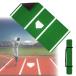  бейсбол batting коврик портативный бейсбол hiting коврик софтбол pitch ng коврик высокая прочность batting & pitch ng коврик предотвращение скольжения подкладка имеется высокая прочность человеческий труд 