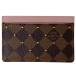  Louis * Vuitton Louis Vuittonporutokarutosa-n pull pass case card-case Damier Brown N60248 lady's used stock one . wrapping possible 