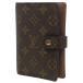  Louis * Vuitton Louis Vuitton Agenda PM обложка для записной книжки блокнот * обложка для книги монограмма Brown R20005 женский б/у упаковка возможно 