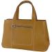  Salvatore Ferragamo Salvatore Ferragamo gun chi-ni handbag tote bag handbag leather Camel lady's used 