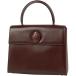 Cartier CARTIER Must line handbag handbag Turn lock handbag leather bordeaux lady's used 
