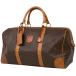  Celine CELINE Macadam рисунок сумка "Boston bag" ручная сумочка сумка "Boston bag" покрытие парусина Brown женский б/у 