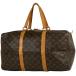  Louis * Vuitton Louis Vuitton sax - тянуть 45 ручная сумочка mother сумка путешествие командировка сумка "Boston bag" монограмма Brown M41624 женский б/у 