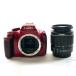  Canon Canon EOS Kiss X50 lens kit red digital single‐lens reflex camera used 