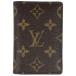  Louis * Vuitton Louis Vuitton бур nai The -duposhu футляр для карточек монограмма Brown M60502 женский б/у упаковка возможно 