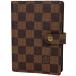  Louis * Vuitton Louis Vuitton Agenda PM органайзер бизнес блокнот * обложка для книги Damier R20700 женский б/у упаковка возможно 