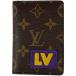  Louis * Vuitton Louis Vuitton auger nai The -duposhu monogram yellow purple M45787 men's used wrapping possible 