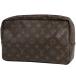  Louis * Vuitton Louis Vuittontu loose towa let 28 cosme second bag make-up pouch monogram Brown M47522 lady's used 