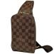  Louis * Vuitton Louis Vuitton Geronimo s сумка-пояс сумка на плечо сумка "body" Damier Brown N51994 женский б/у 