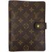  Louis * Vuitton Louis Vuitton Agenda MM обложка для записной книжки органайзер бизнес монограмма Brown R20105 б/у упаковка возможно 
