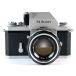  Nikon Nikon F фото mikFTn серебряный + NIKKOR-S Auto 50mm F1.4 не Ai плёнка ручной диапазон фокусировки однообъективный зеркальный камера б/у 