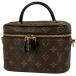  Louis * Vuitton vanitiNV PM 2WAY сумка на плечо косметичка монограмма Rebirth Brown M45165 б/у наличие один .