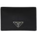  Prada PRADA Logo plate футляр для карточек карта inserting нейлон Nero ( черный ) M504 женский б/у 