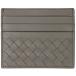  Bottega Veneta BOTTEGAVENETA сетка футляр для карточек футляр для карточек кожа серый ju женский б/у 