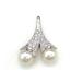  жемчуг дизайн подвеска с цепью платина mere diamond подвеска с цепью Pt900 жемчуг бриллиант б/у наличие один .